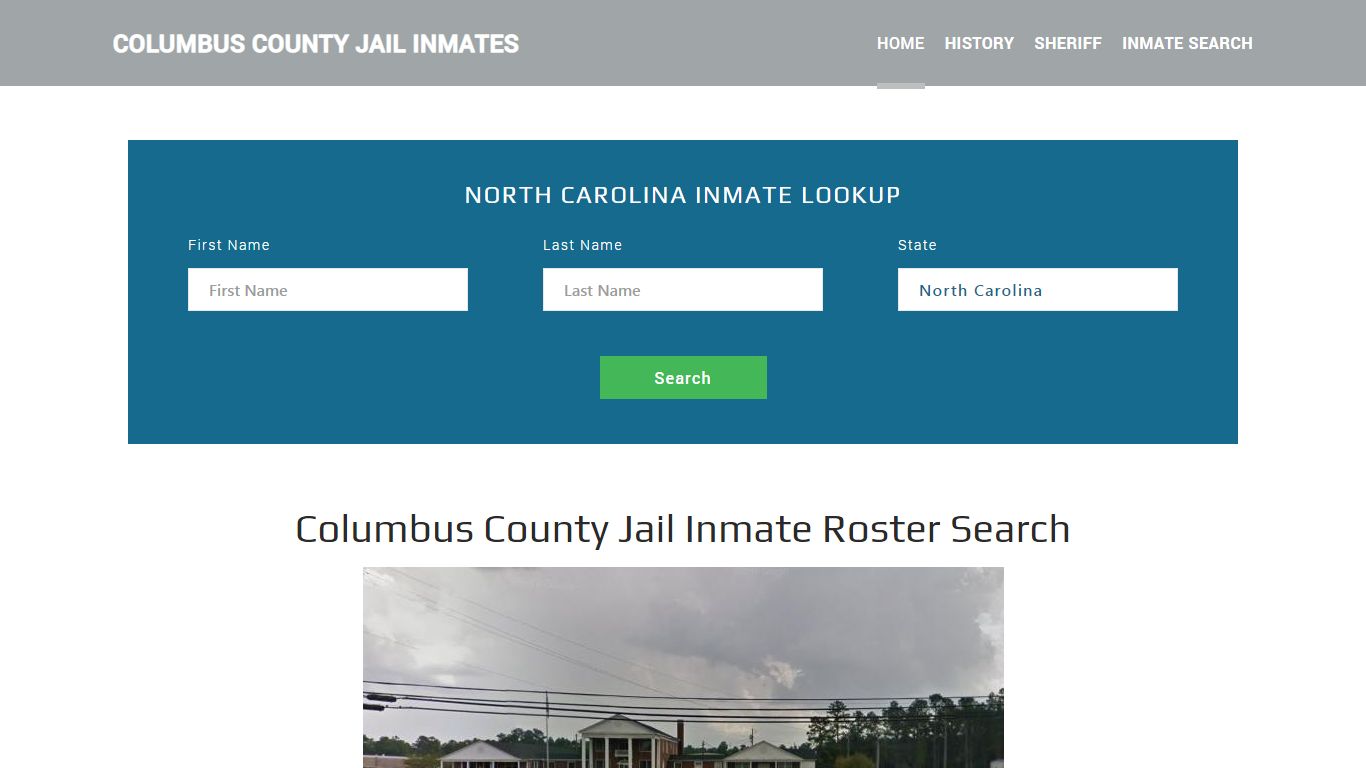 Columbus County Jail Inmate Roster Lookup, Whiteville, NC